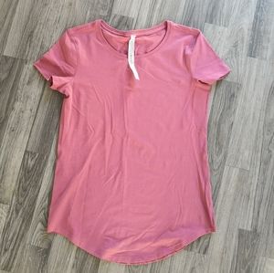 NWOT Lululemon Love Tee Cherry Tint